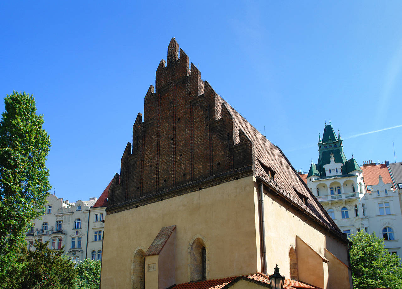 Prag: Die alt-neu Synagoge